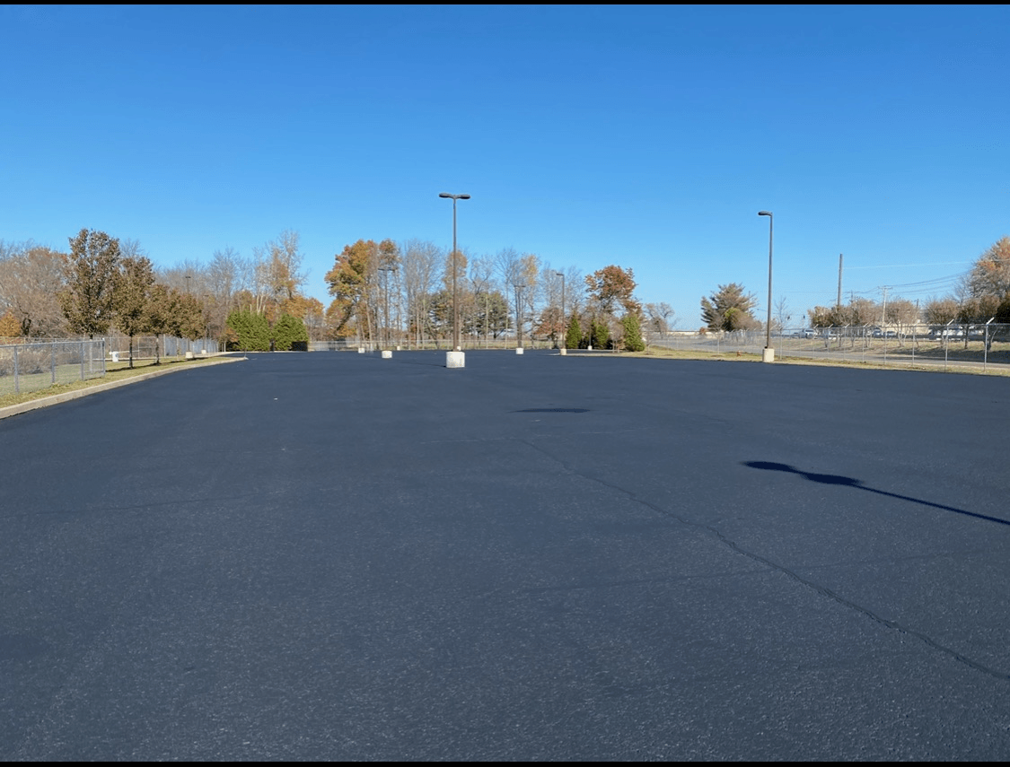 Industrial pavement project